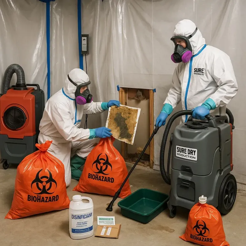Contaminated Water Handling Protocols process in Gervais, OR